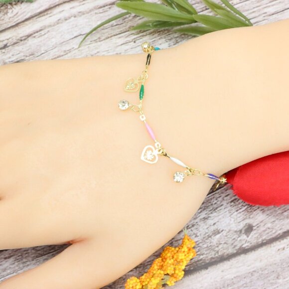 Trendy Bracelet for Girls & Women – Cute, Adjustable & Gift-Ready | MLCRC2037 - Picture 2 of 10